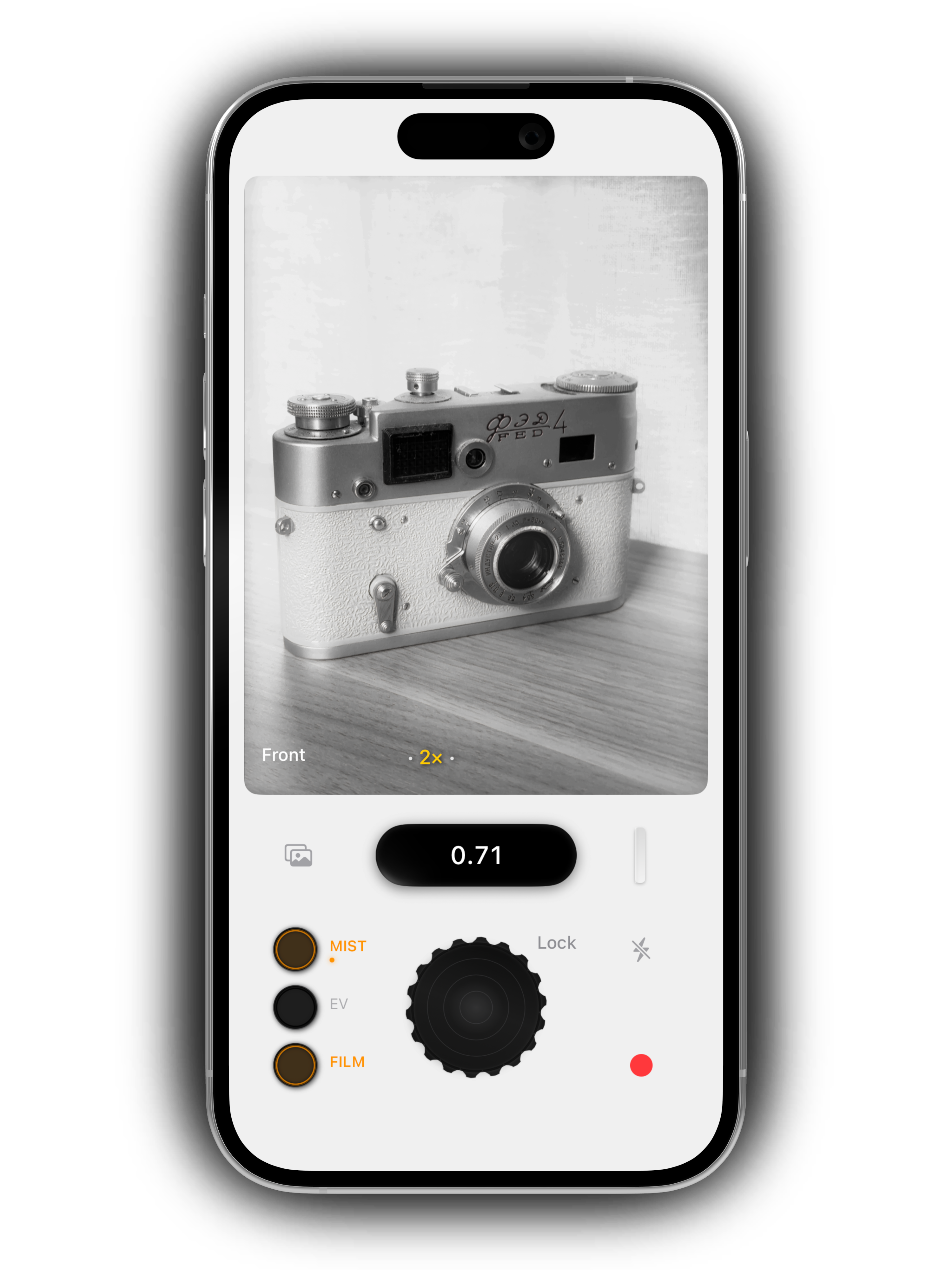 MistLens still life vertical screenshot